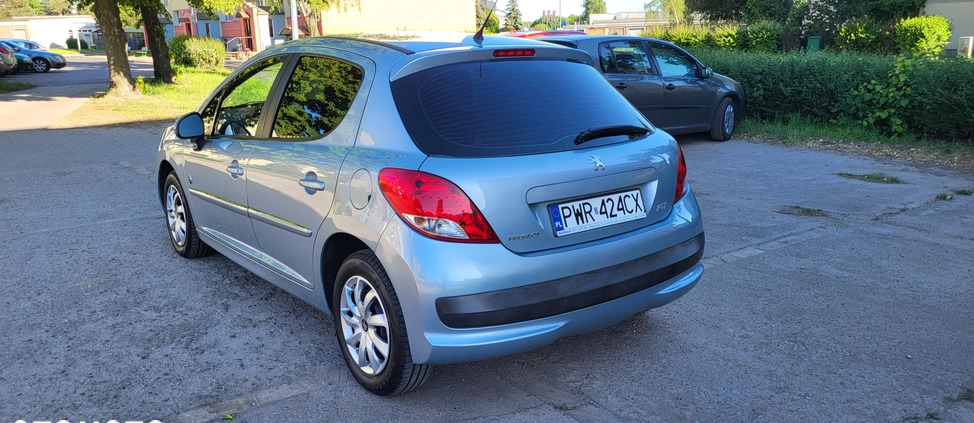 Peugeot 207 cena 18500 przebieg: 129000, rok produkcji 2012 z Września małe 137